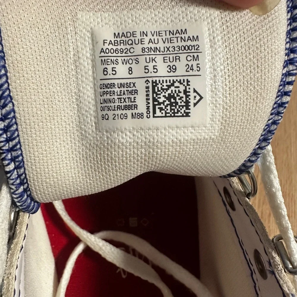 Converse x Pglang Pro Leather White - Picture 4 of 8